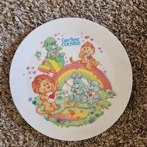 VINTAGE Care Bears Kids Plate